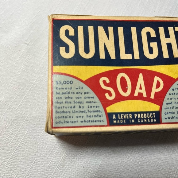 Sunlight Soap with Original Box. Vintage - Picture 4 of 9
